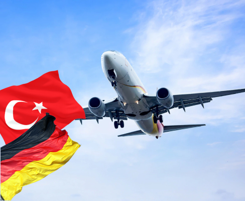 ALMANYA'DA HAVAALANINDAN TRANSFER